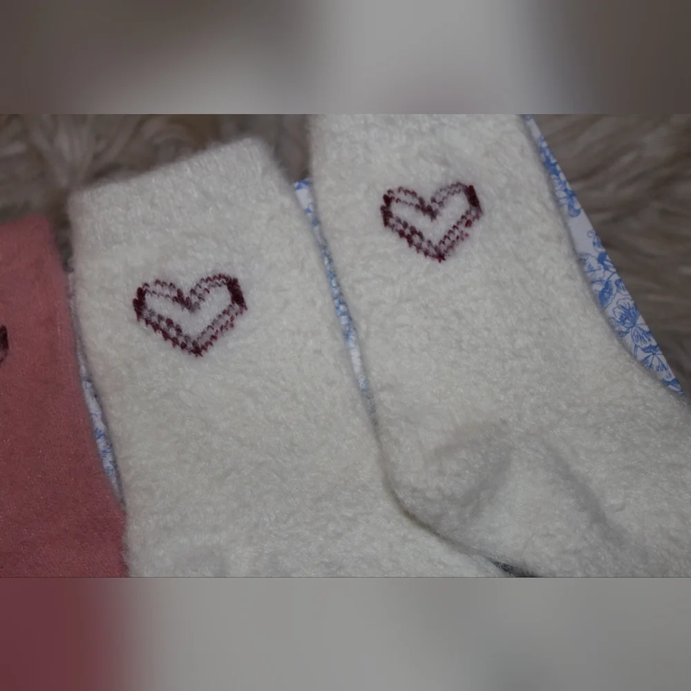 Sweetheart Cozy Socks (2-Pair Set)